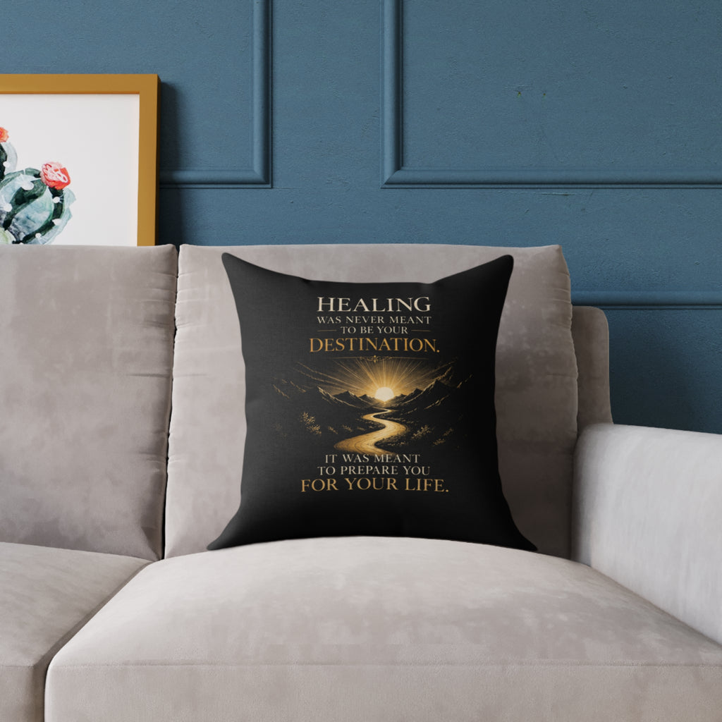 Prepare You For Life Inspirational Pillow