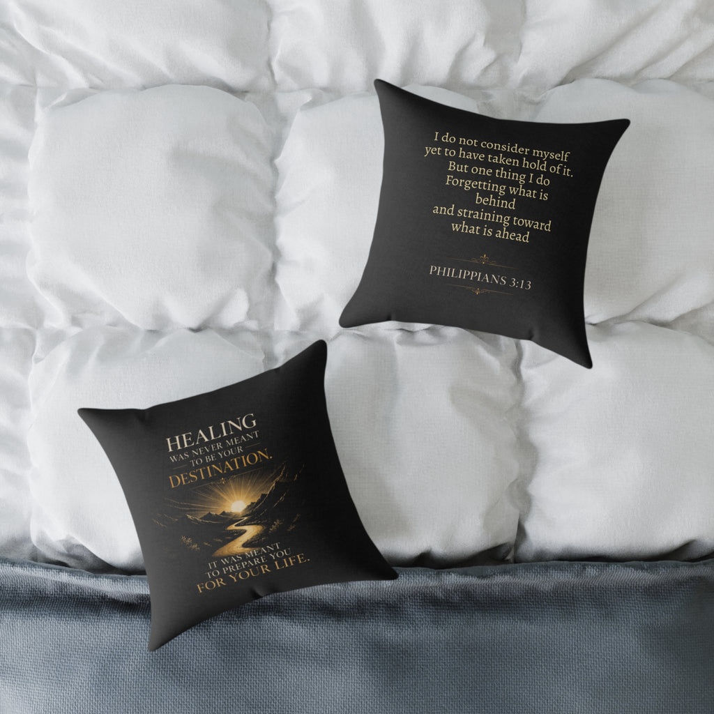 Prepare You For Life Inspirational Pillow